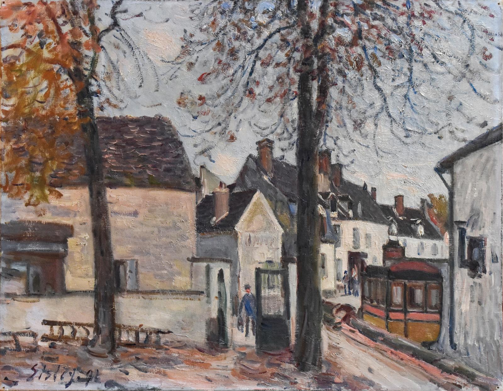 Life in Moret-sur-Loing According to Sisley