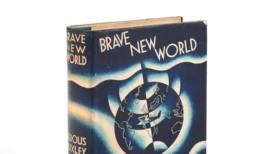 Aldous Huxley (1894-1963), «Brave New World», London, Chatto & Windus, 1932, first... P. Bergé's Books: The Next Stage