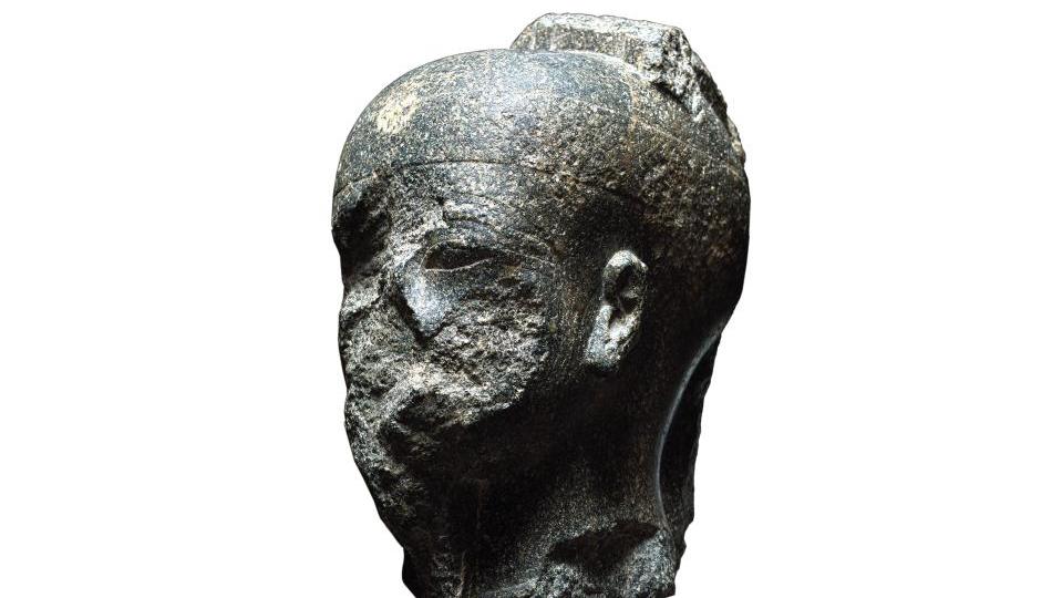 Égypte, XVIIe dynastie, tête du dieu Min, h. 31 cm.© Axel Vervoordt Company - Jan... La Tefaf succombe au « online »