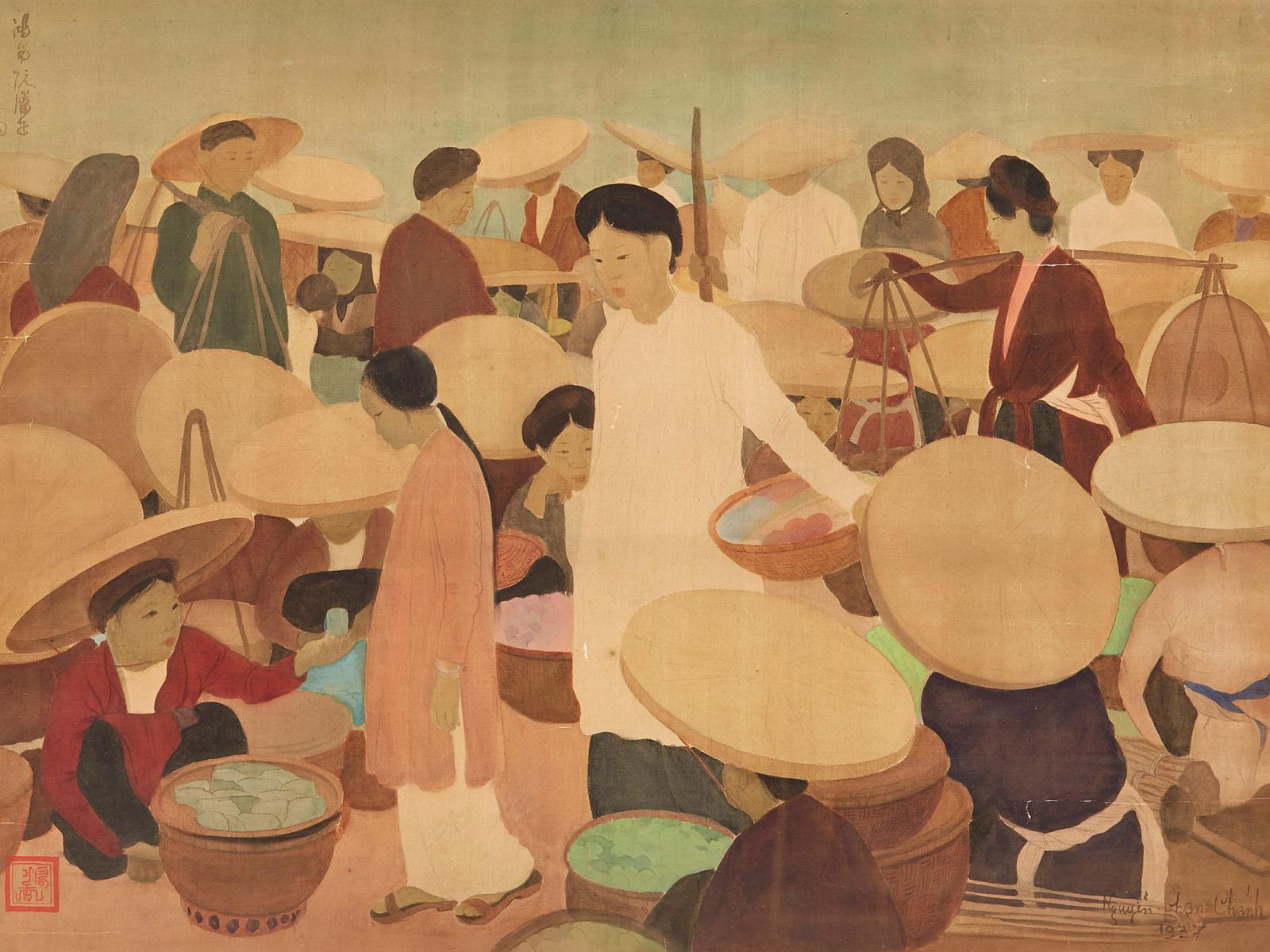 A French record for Vietnamese artist Phan Chanh