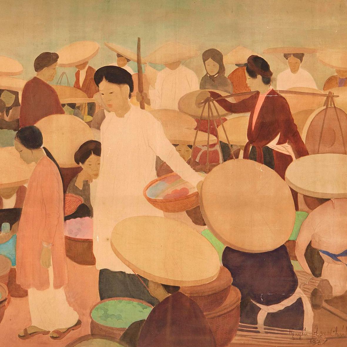 A French record for Vietnamese artist Phan Chanh - Lots sold