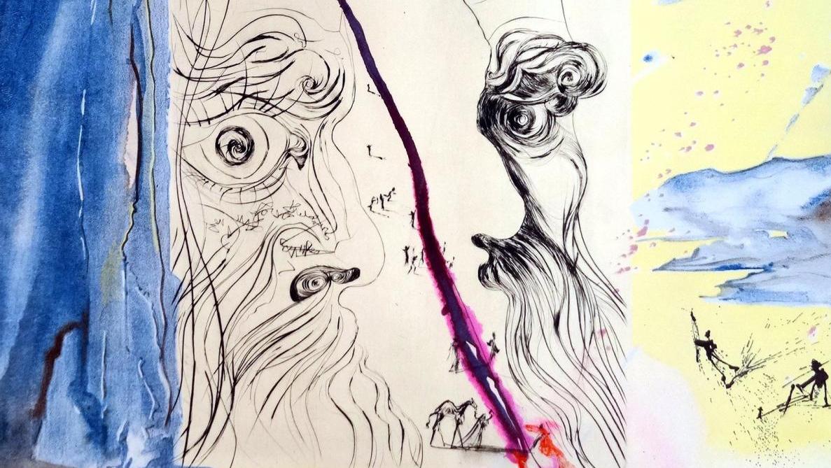   Dalí illustre Freud