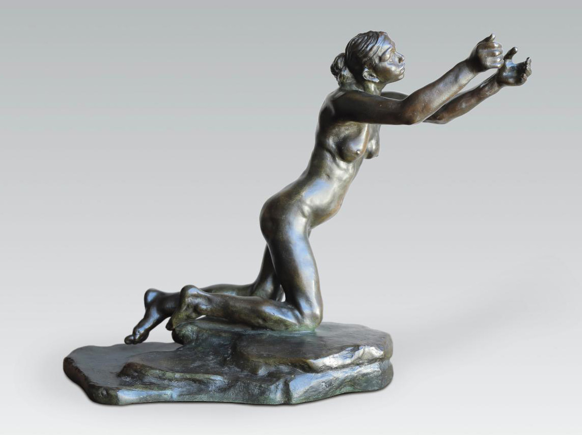 A Manifesto Work by Camille Claudel and a Lady by Rigaud 