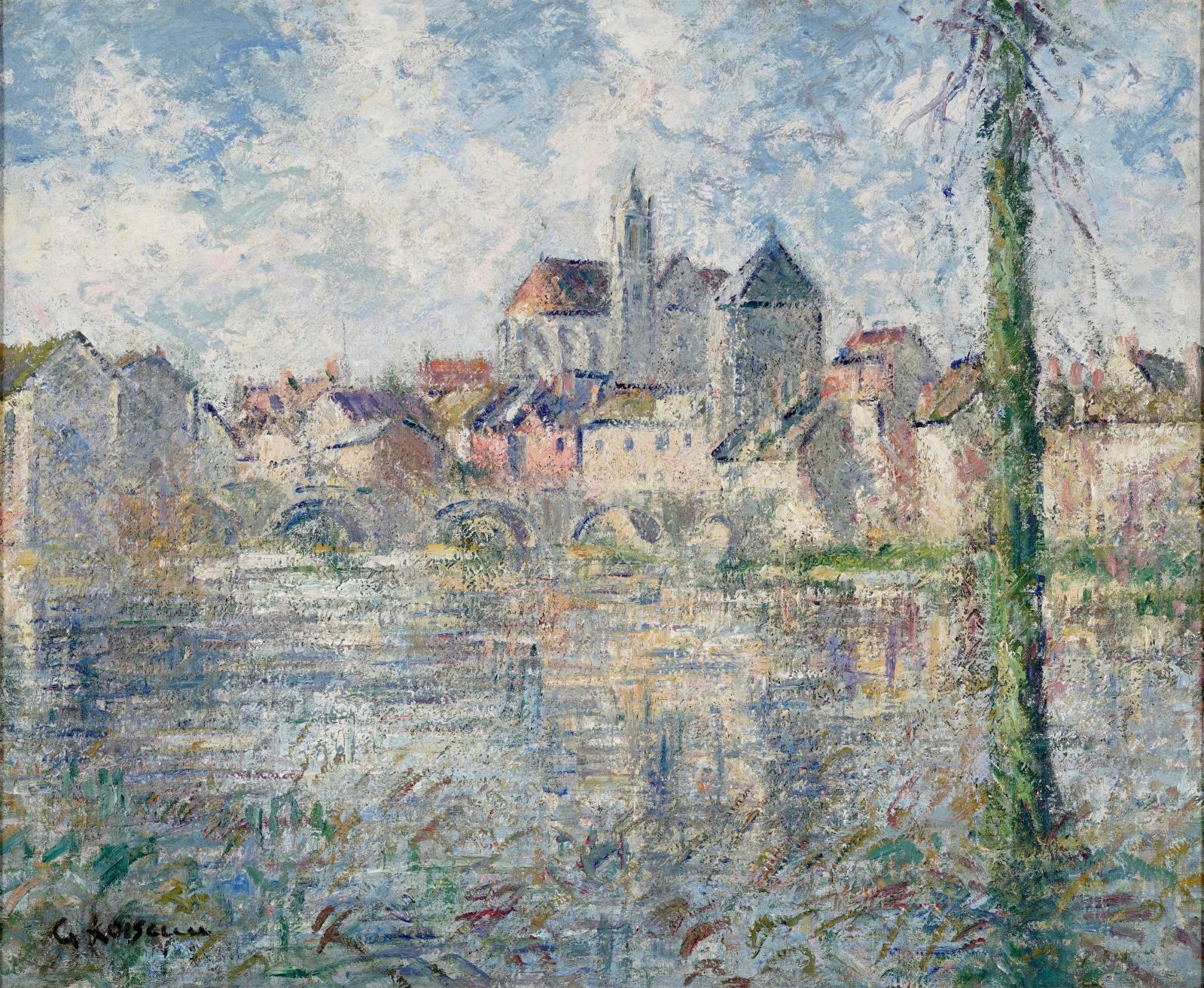 Gustave Loiseau à Moret-sur-Loing