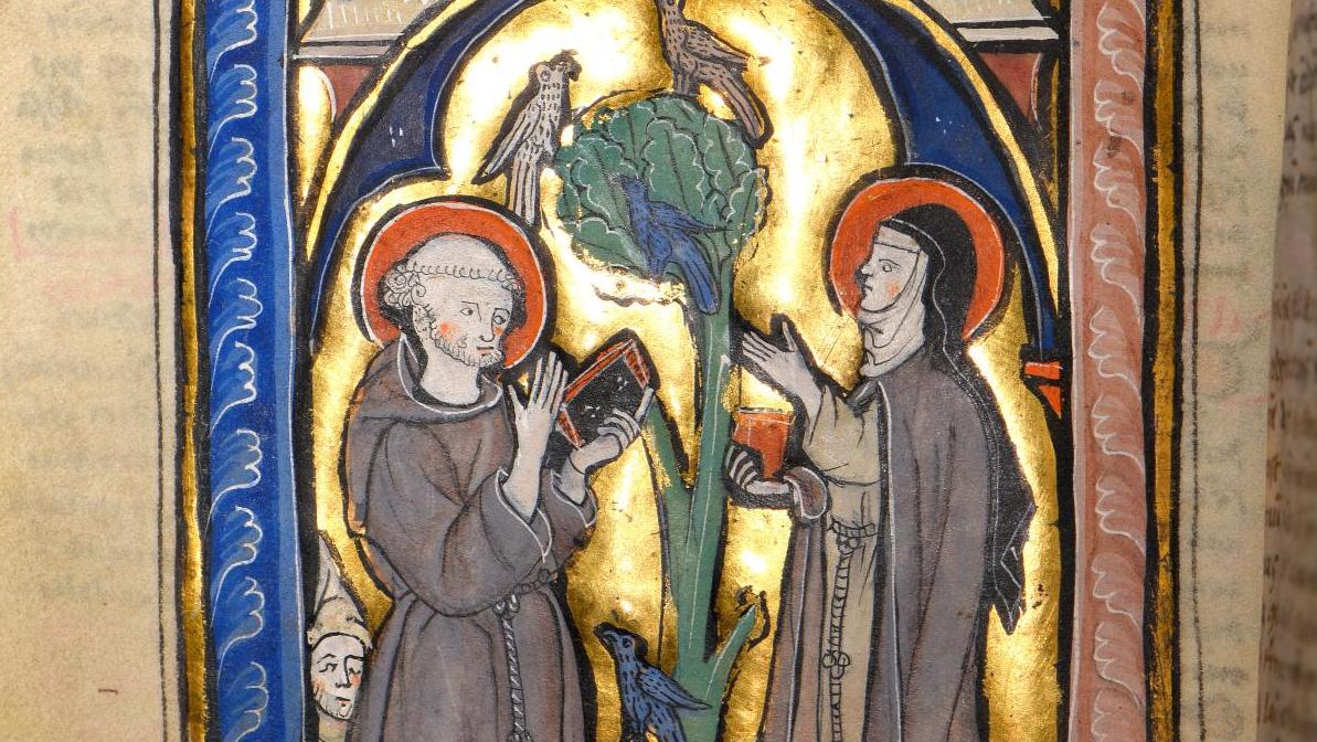 Psautier à l’usage de Gand, vers 1255-1260, attribué au «Maître Franciscain de Bruges»... À l’heure franciscaine