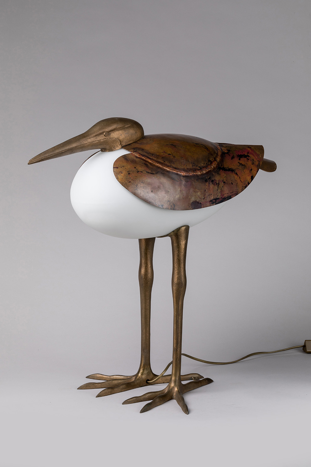 François-Xavier Lalanne: A Wading Bird Becomes a Lamp