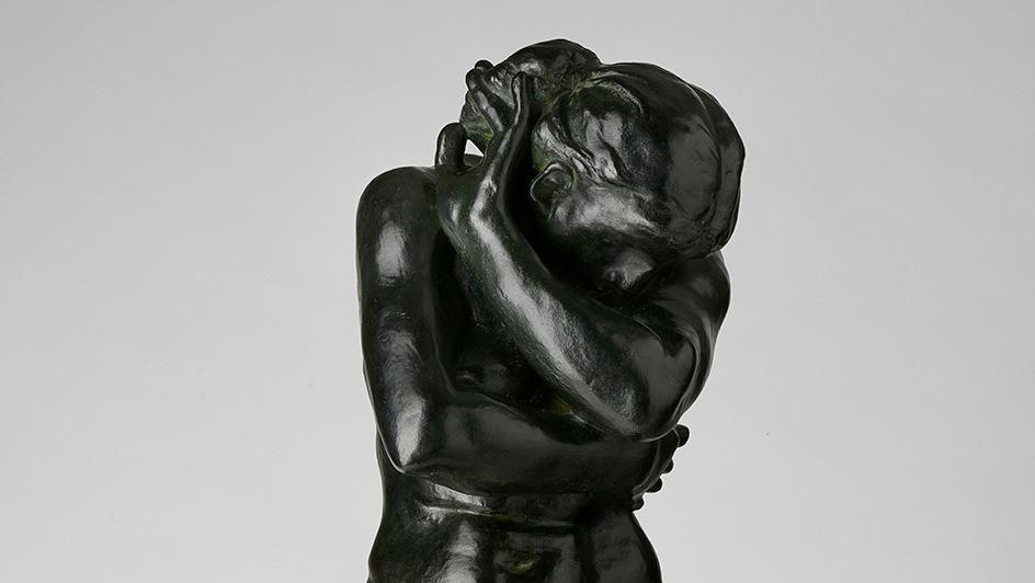 Auguste Rodin (1840-1917), Ève (Eve), small model with square base and flat feet,... Rodin’s Eve at the Gates of Hell