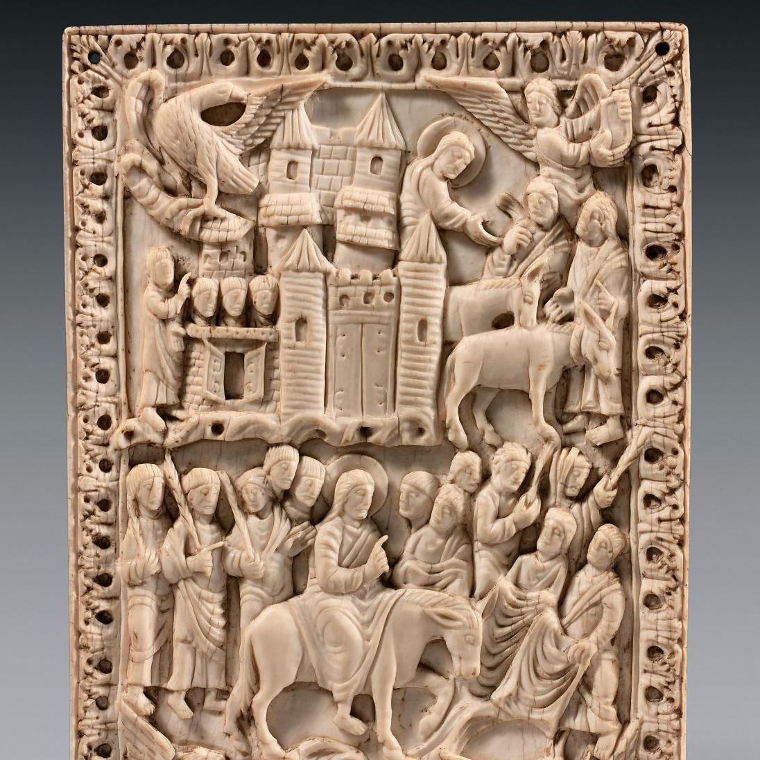 3 602 400 € pour un ivoire sculpté ou l’apothéose de l’art carolingien - Après-vente