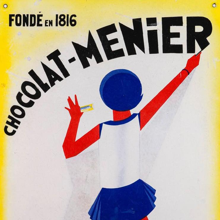 The Iconic Little Menier Chocolate Girl 