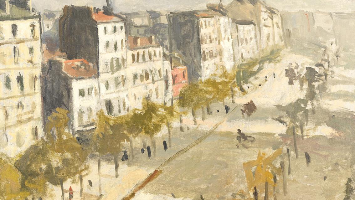 Albert Marquet (1875-1947), Avenue de Versailles, Paris, 1904, oil on canvas, 65... Marquet in Paris