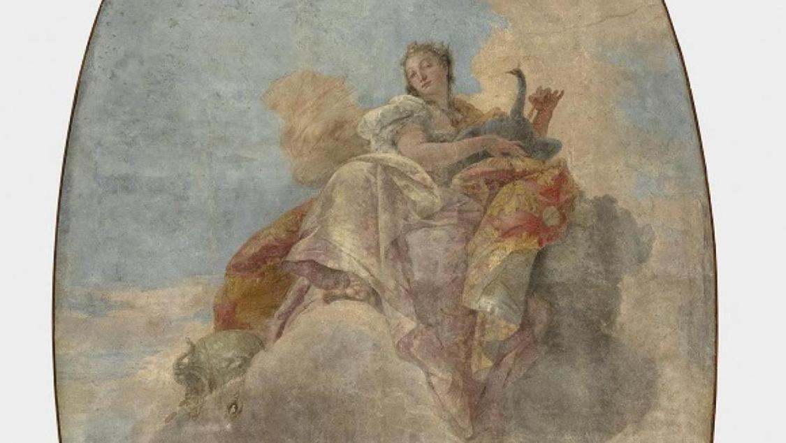   Au Louvre, les nuages de Junon