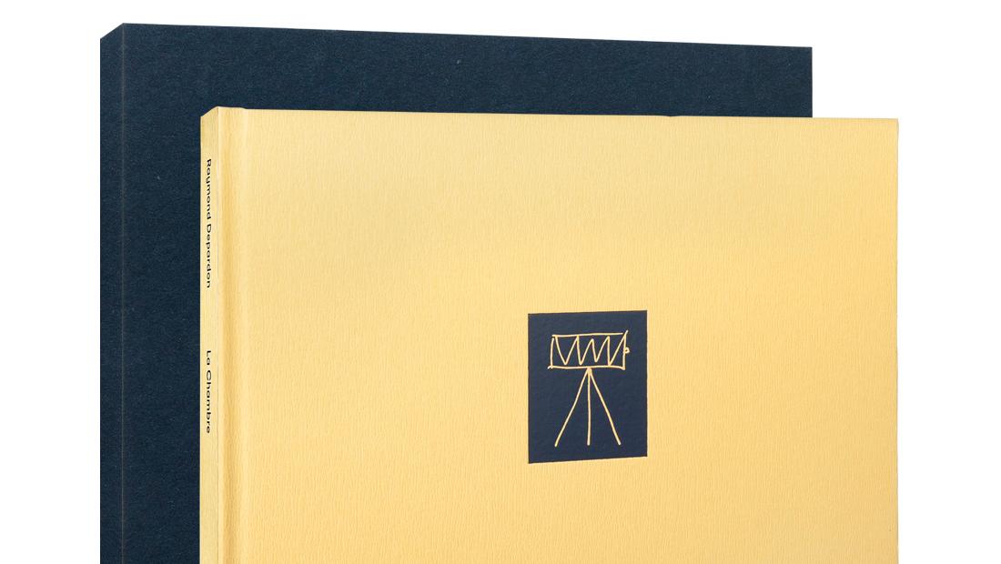 Raymond Depardon, La Chambre, éditions Atelier EXB, exemplaires signés et numérotés... Livre d'artiste : Raymond Depardon intime