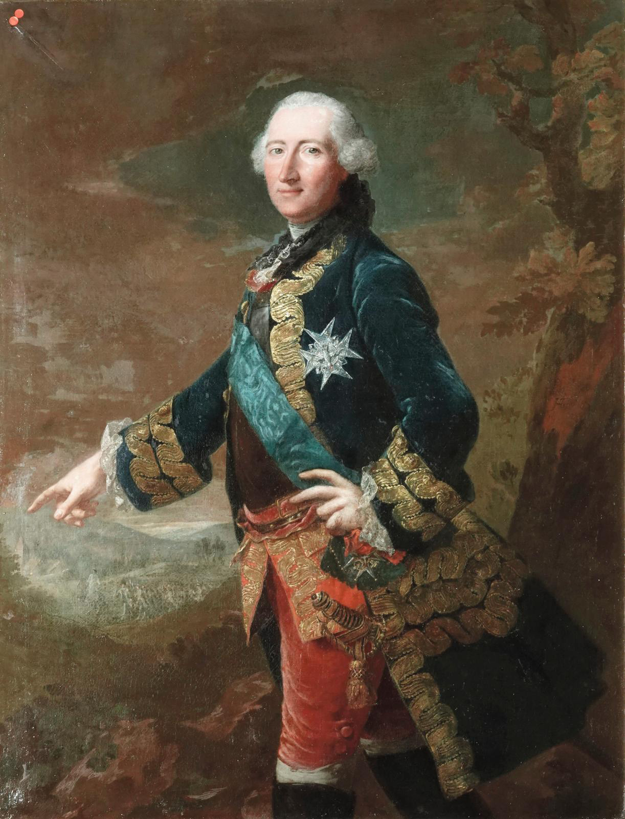 Johann Heinrich Wilhelm Tischbein (1751-1829), Louis Claude de Régnier, comte de Guerchy, 1760, oil on canvas, 144 x 109.8 cm (56.6 x 43.2