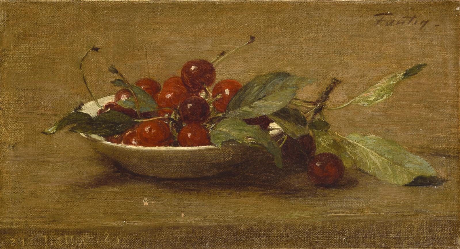 Connu pour son activité de portraitiste, Henri Fantin-Latour (1836-1904) l’était aussi pour ses natures mortes. Très appréciées en Anglete