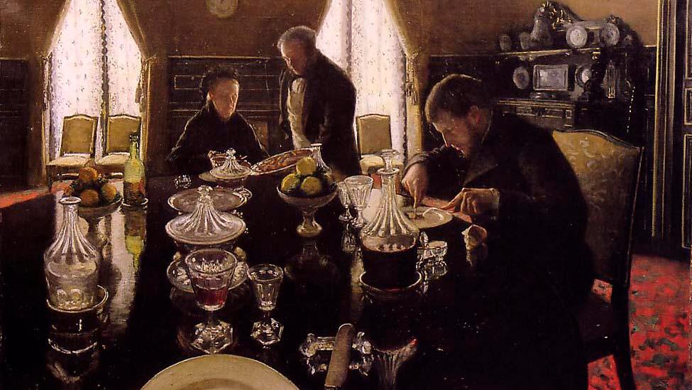 Le Déjeuner, de Gustave Caillebotte, classé trésor national en février 2020, collection... Exportation des biens culturels : les seuils de valeur réévalués