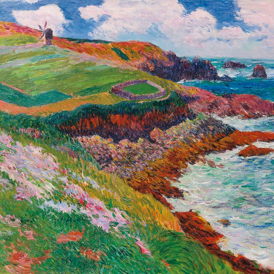 Henry Moret's Purple Brittany 