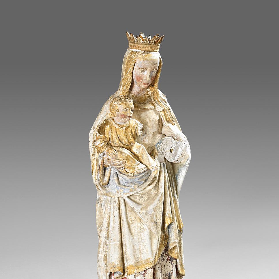 The Beauty of Late Gothic Sculpture from Champagne - Pre-sale