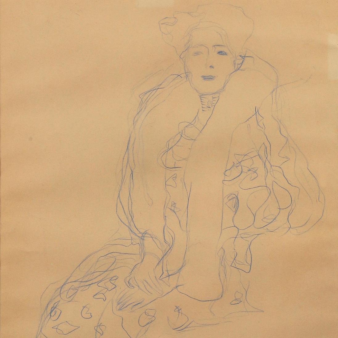 Avant Vente - Gustav Klimt, prolifique dessinateur