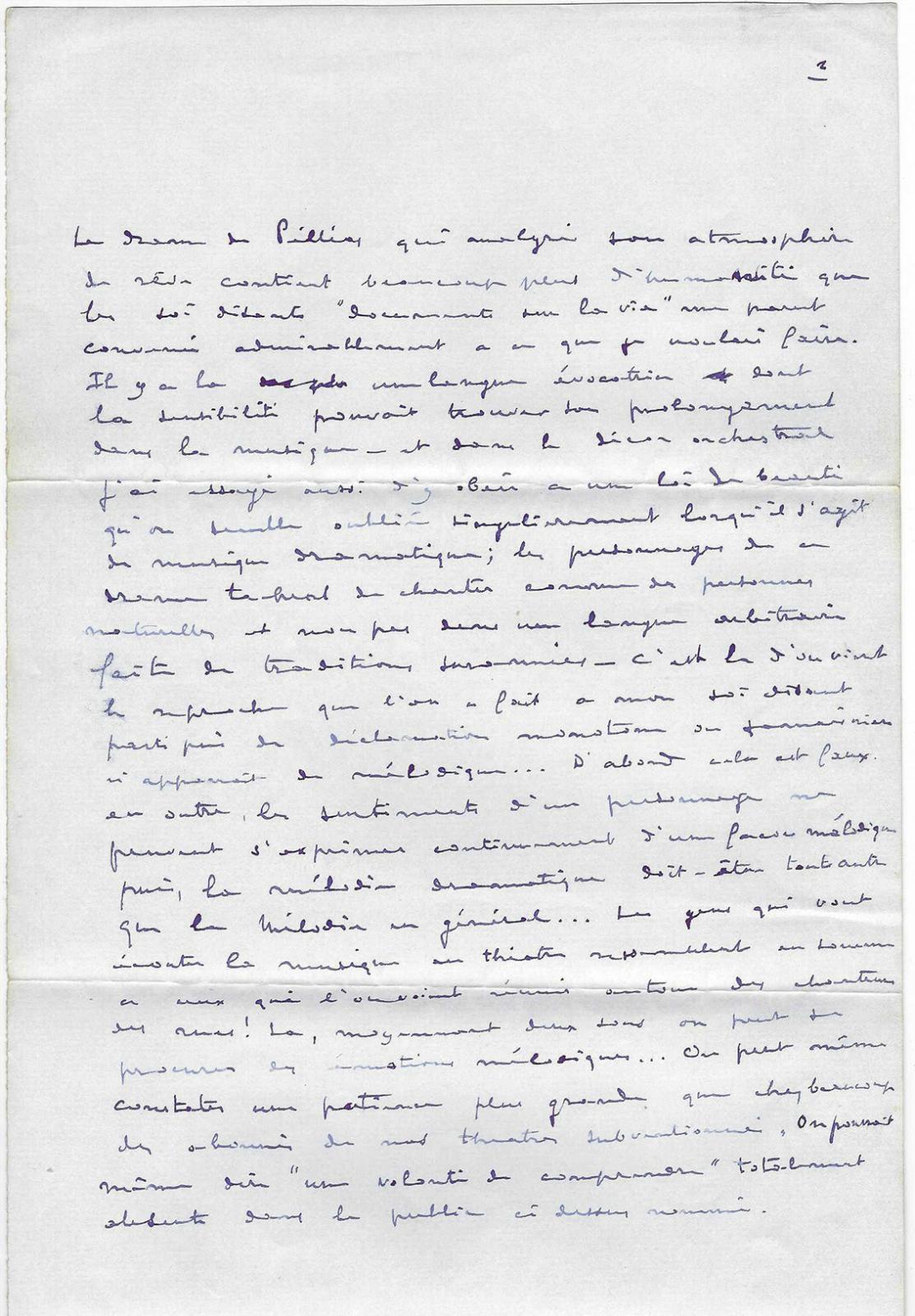 Debussy, la genèse de Pelléas et Mélisande.