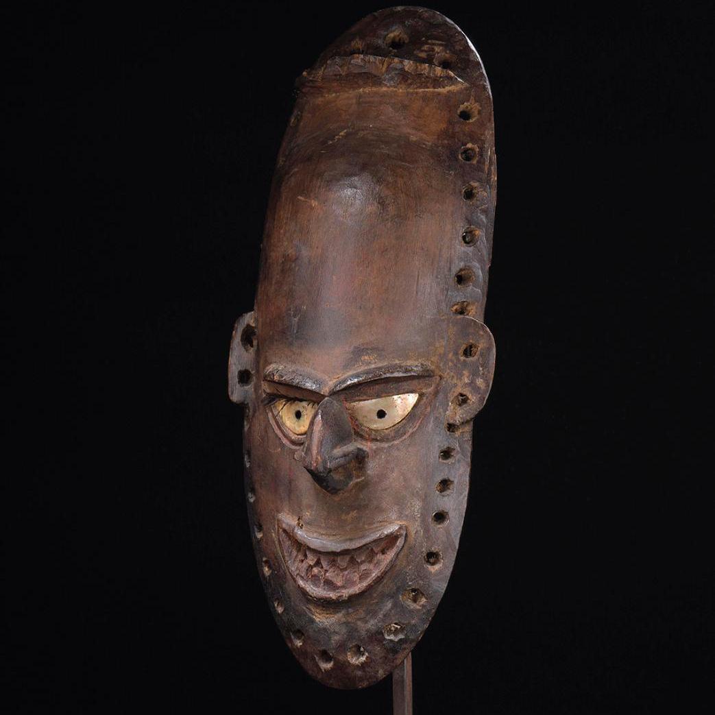 Papouasie - Nouvelle-Guinée : masque de la vallée de la Yuat - Avant Vente