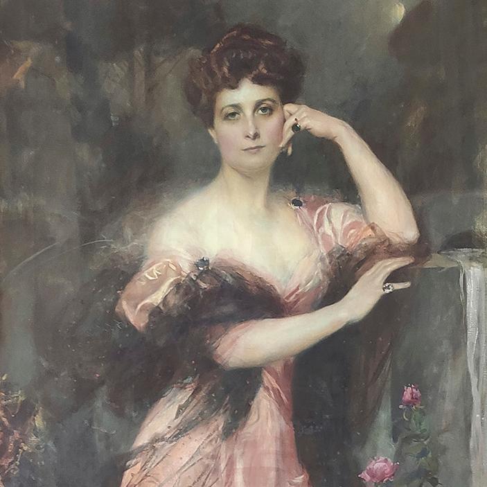 Portrait d’une Romanov par François Flameng - Avant Vente