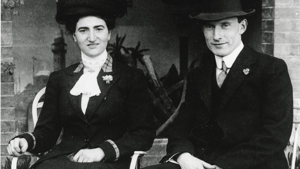 Frits Lugt and Jacoba Klever newly married, December 1910. Frits Lugt: A Life Devoted to Art