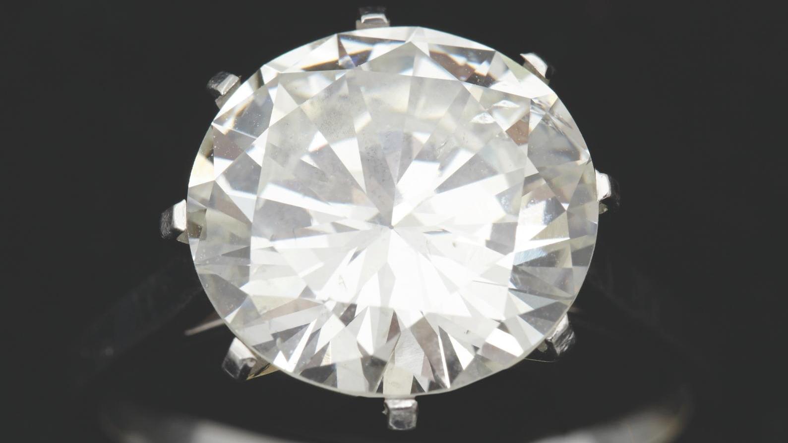  Un diamant de 7,51 ct 