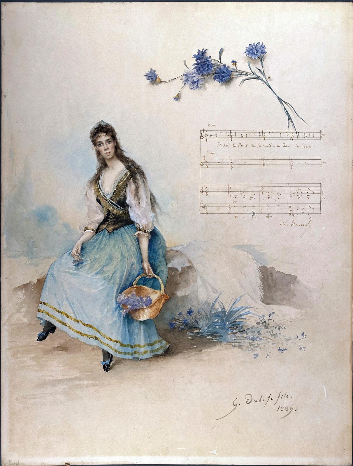 Marie-Thérèse de Ségur, comtesse de Guerne, Dubufe et Gounod