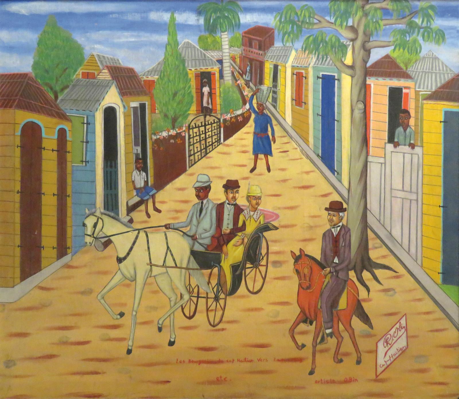 Une collection de peinture haïtienne