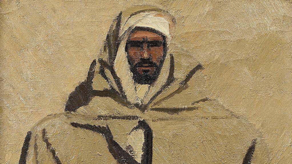 Bernard Boutet de Monvel (1881-1949), Fez, Oriental assis (Seated Oriental Man),... A Vision of Morocco by Boutet de Monvel