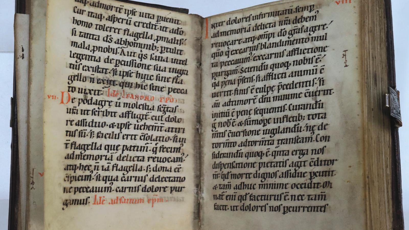 Compendium of three manuscripts from the 11th, 13th and 15th centuries, medieval... A Rare 11th-century Manuscript