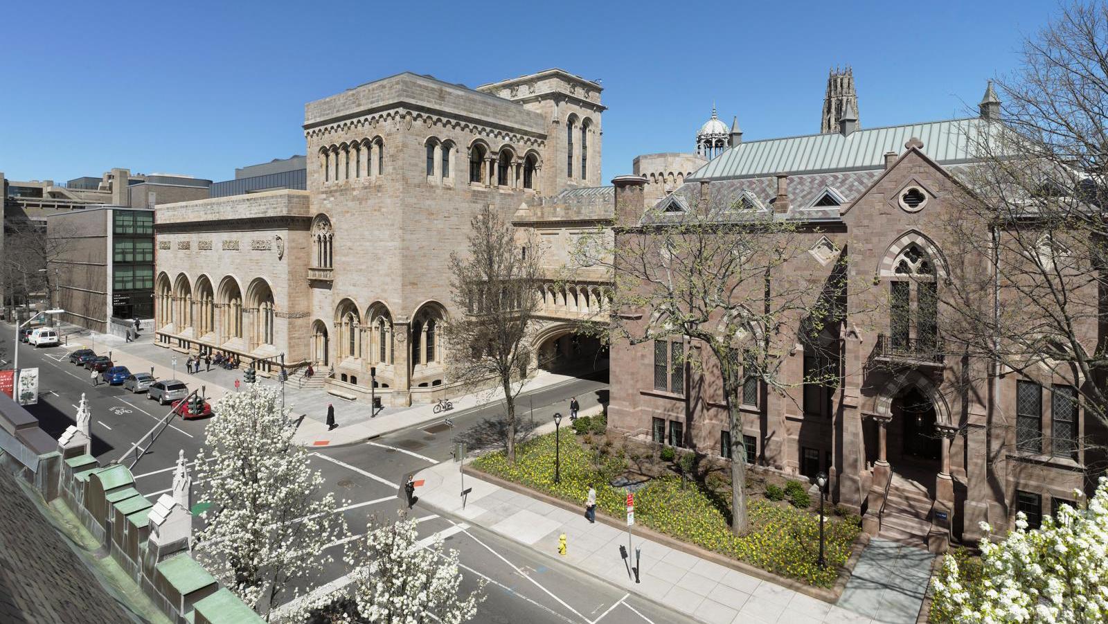 Yale University Art Gallery, with view of (left to right) the Louis Kahn building,... Yale Art Gallery, the Oldest University Museum in America