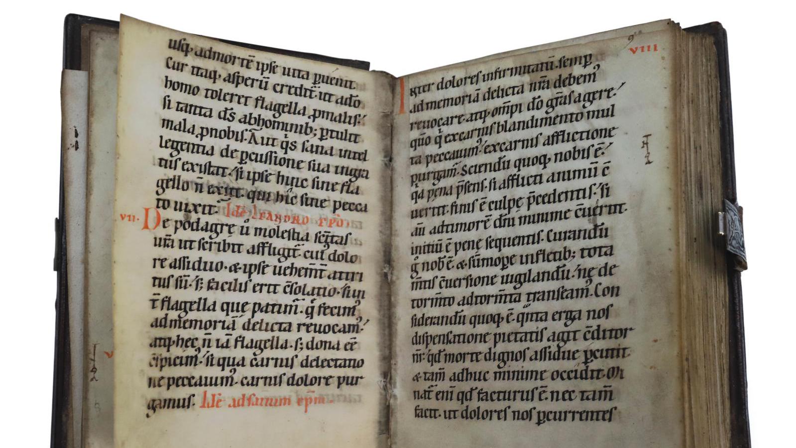Recueil composite de trois manuscrits, des XIe, XIIIe et XVe siècles, sous reliure... Les secrets d’un manuscrit médiéval multiple