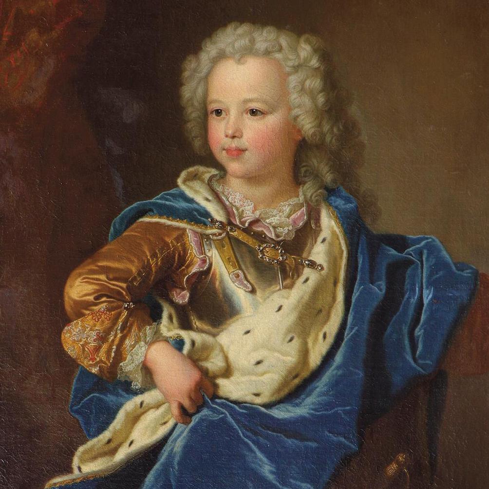The Duc de Luynes Aged Five by the Studio of Hyacinthe Rigaud - Pre-sale