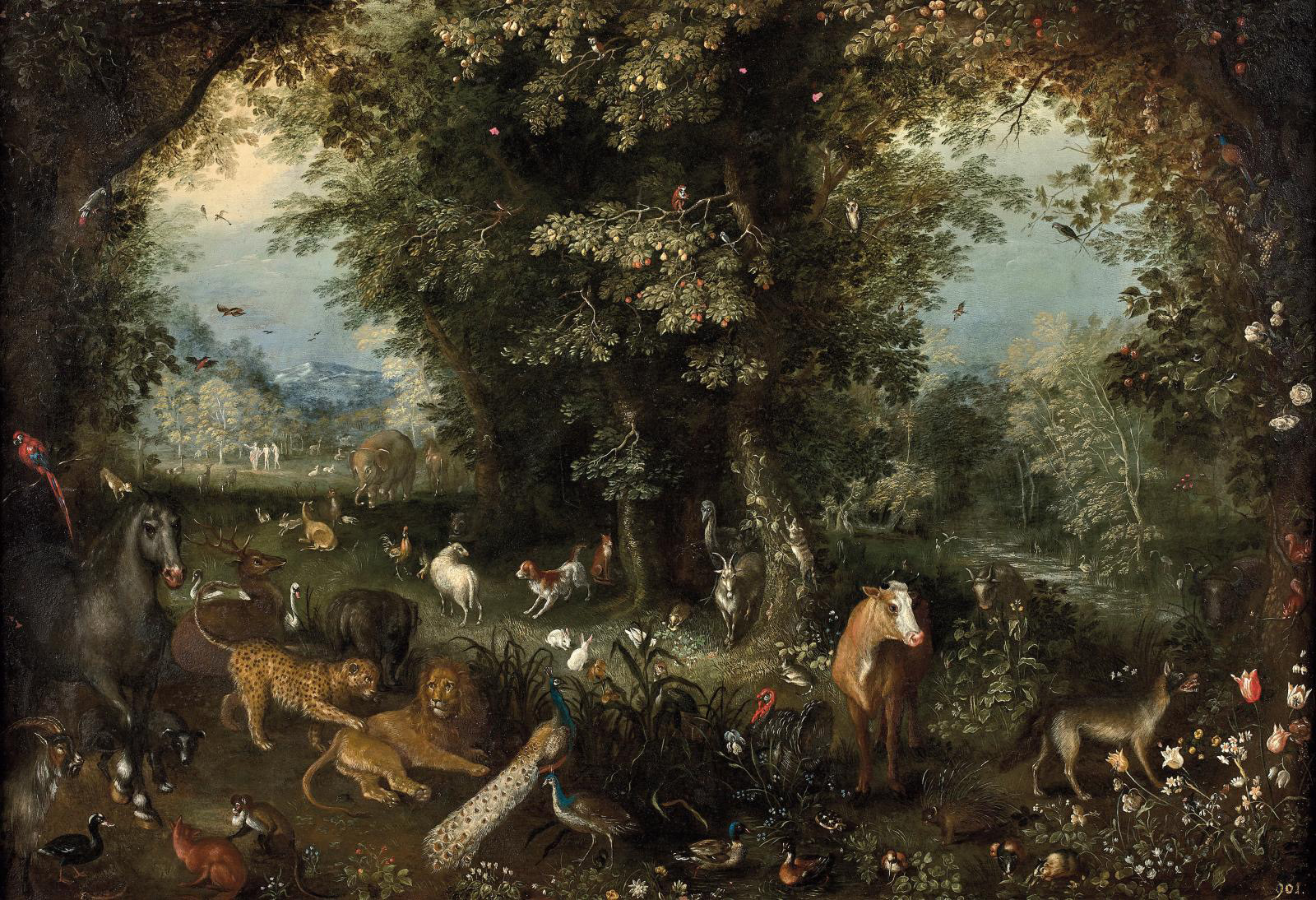 Jan Bruegel the Younger: Four Paintings Depicting the World and Its Wonders 