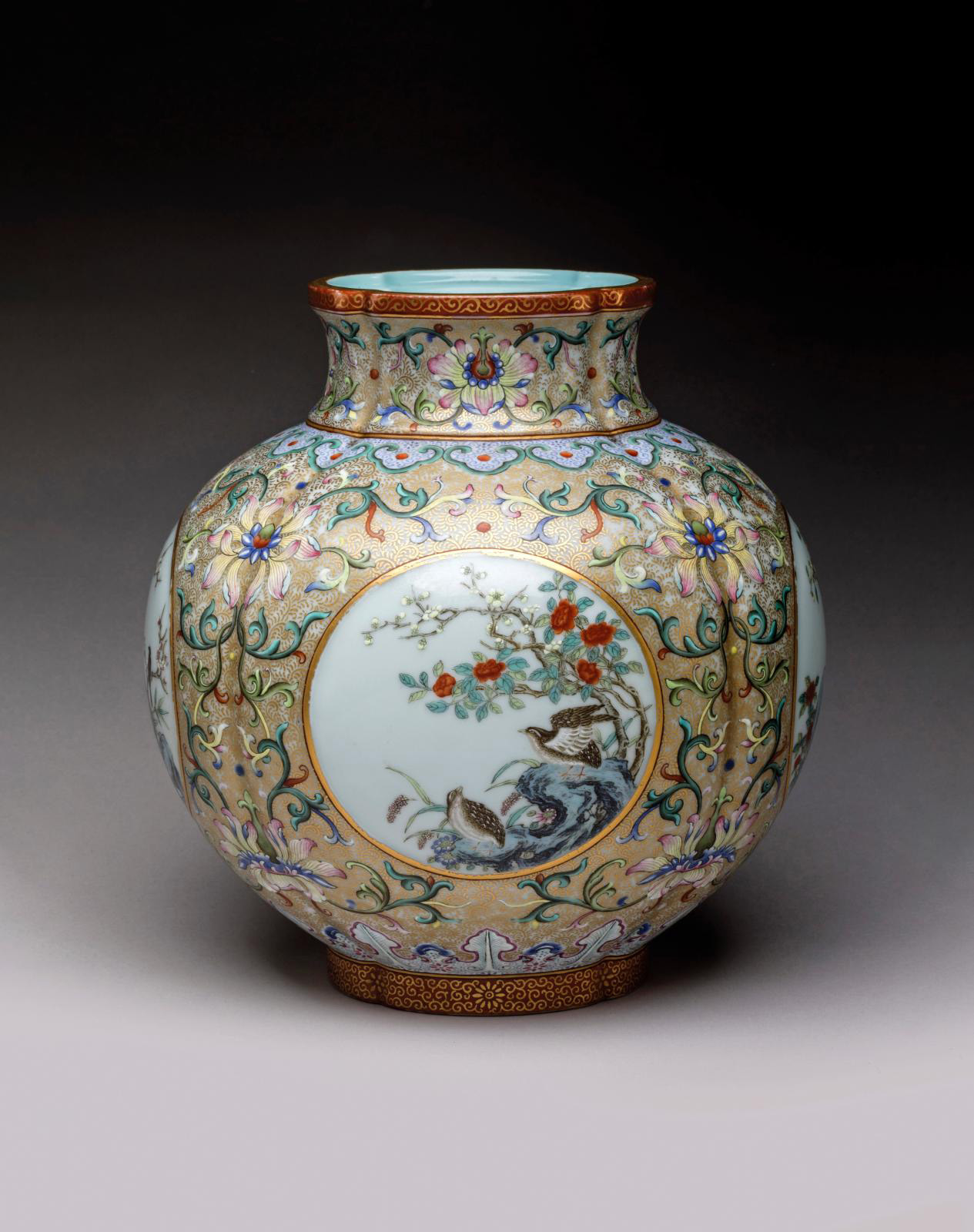 An Auspicious Qianlong Vase