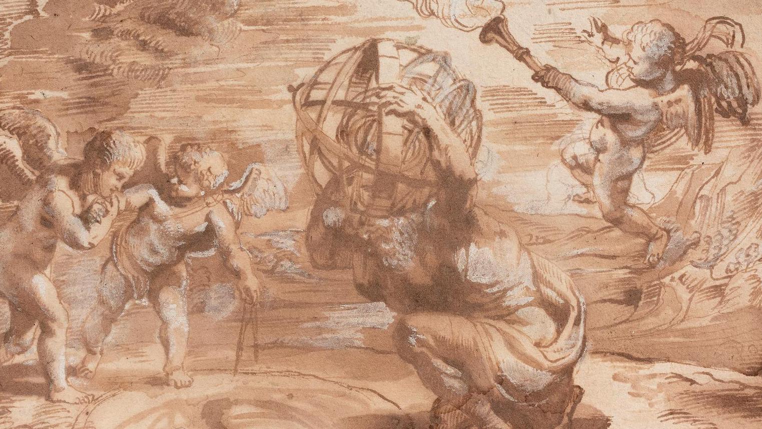 Peter Paul Rubens (1577-1640), draft vignette for Opticorum libri sex by Franciscus... Rubens: Illustrator of Science