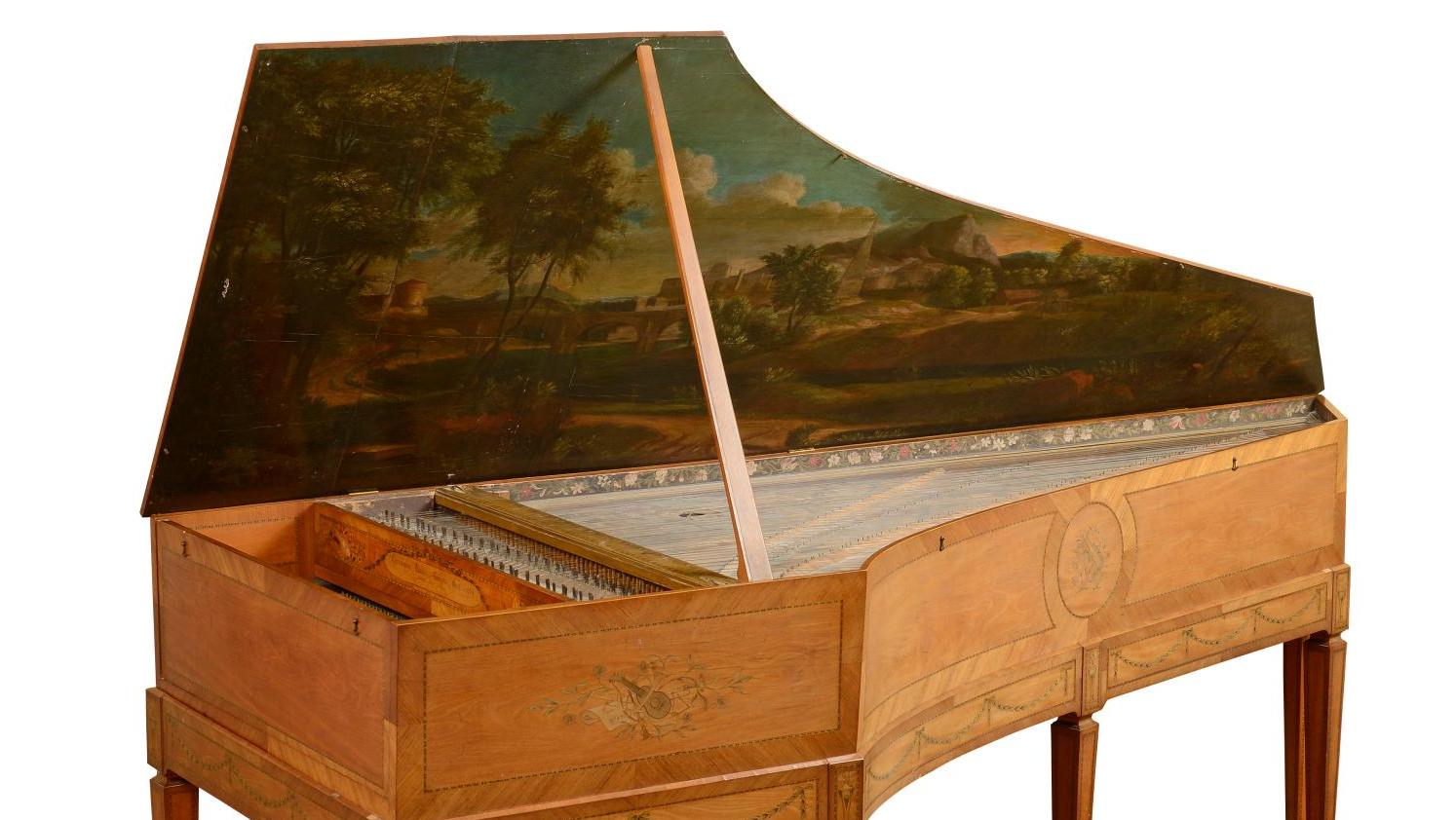 84 320 € Nicolas Dumont (vers 1650-apr. 1707), clavecin à deux claviers, début du... Cote : Instruments de musique