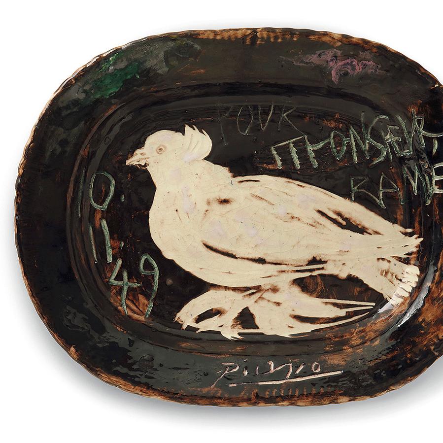 Une colombe de Picasso pour les Ramié - Après-vente