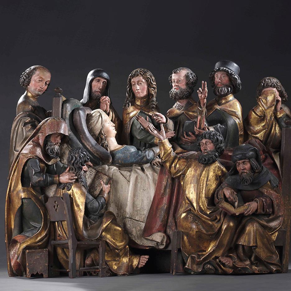 Rhine Gold: Sumptuous 16th-century German Altarpiece Steals the Show - Lots sold