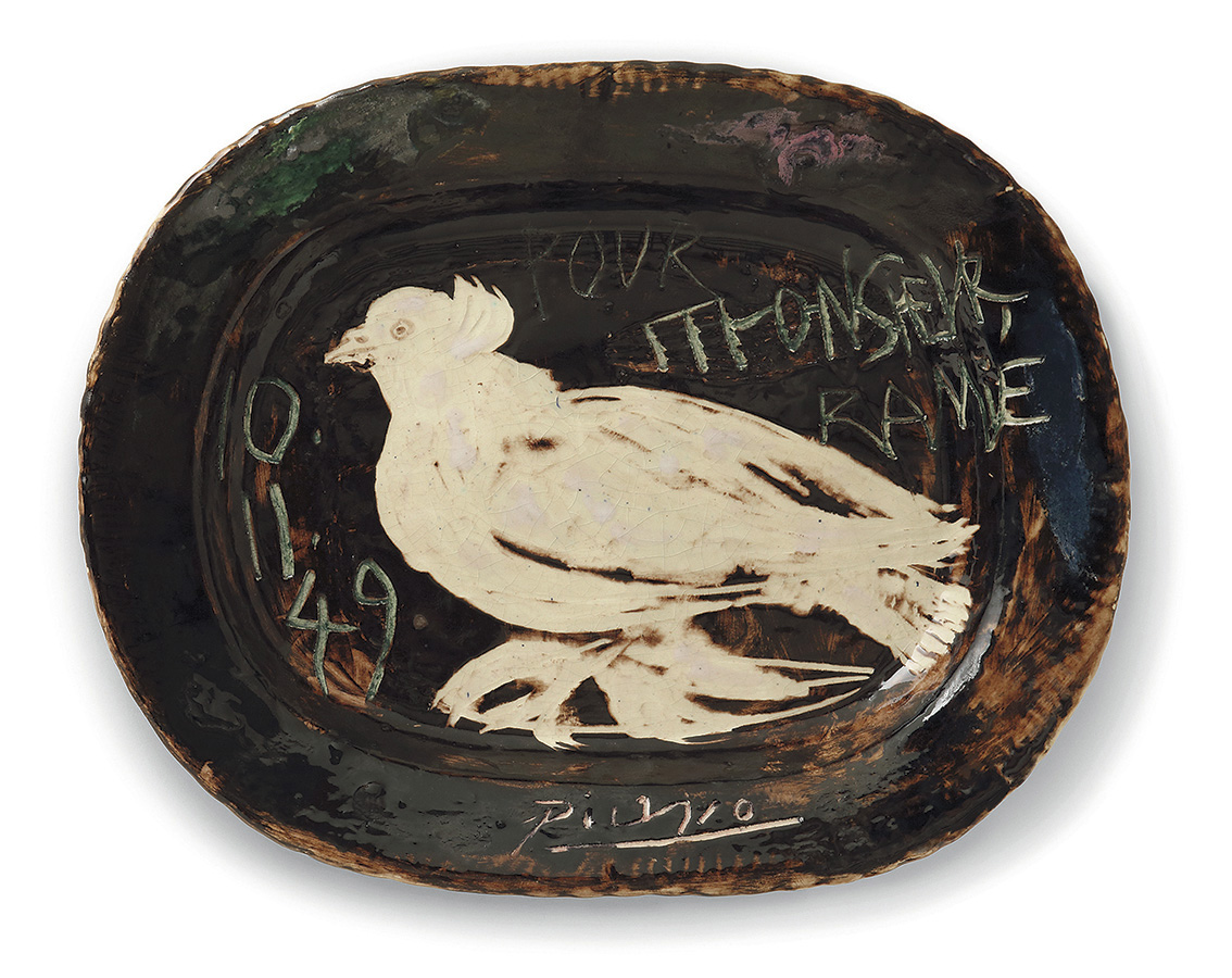 A Picasso Dove for the Ramiés