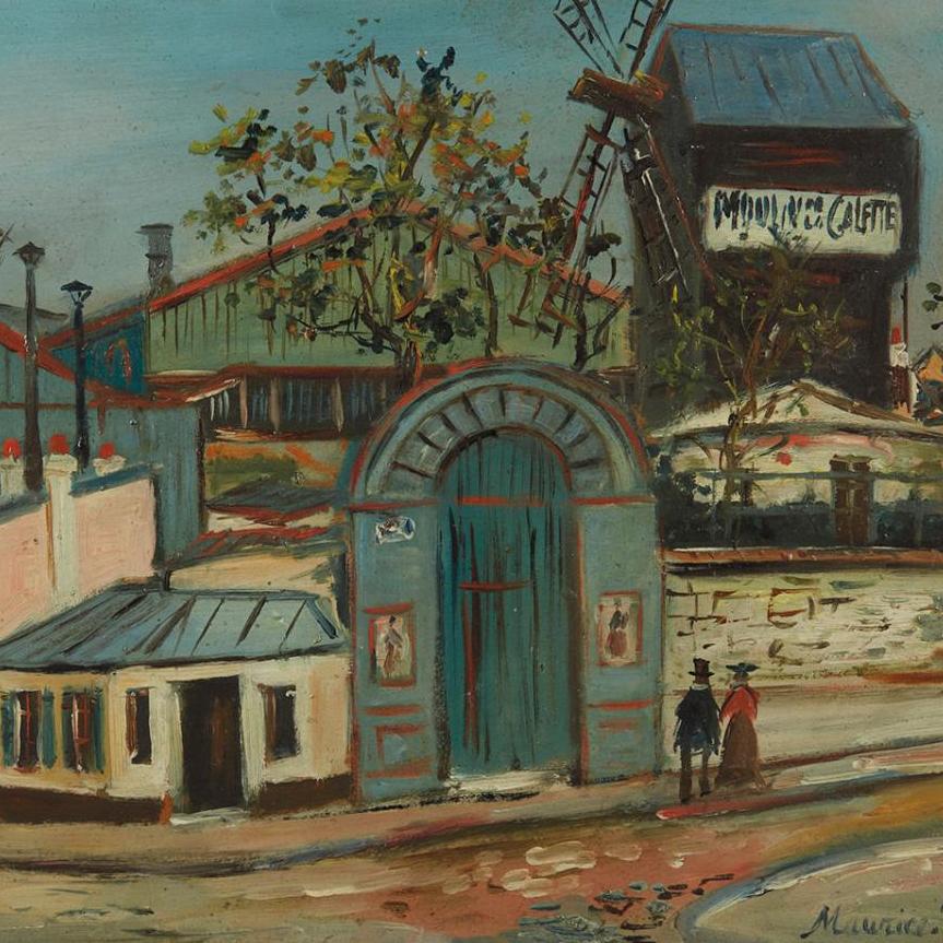 Avant Vente - Maurice Utrillo, de Domrémy à Montmartre