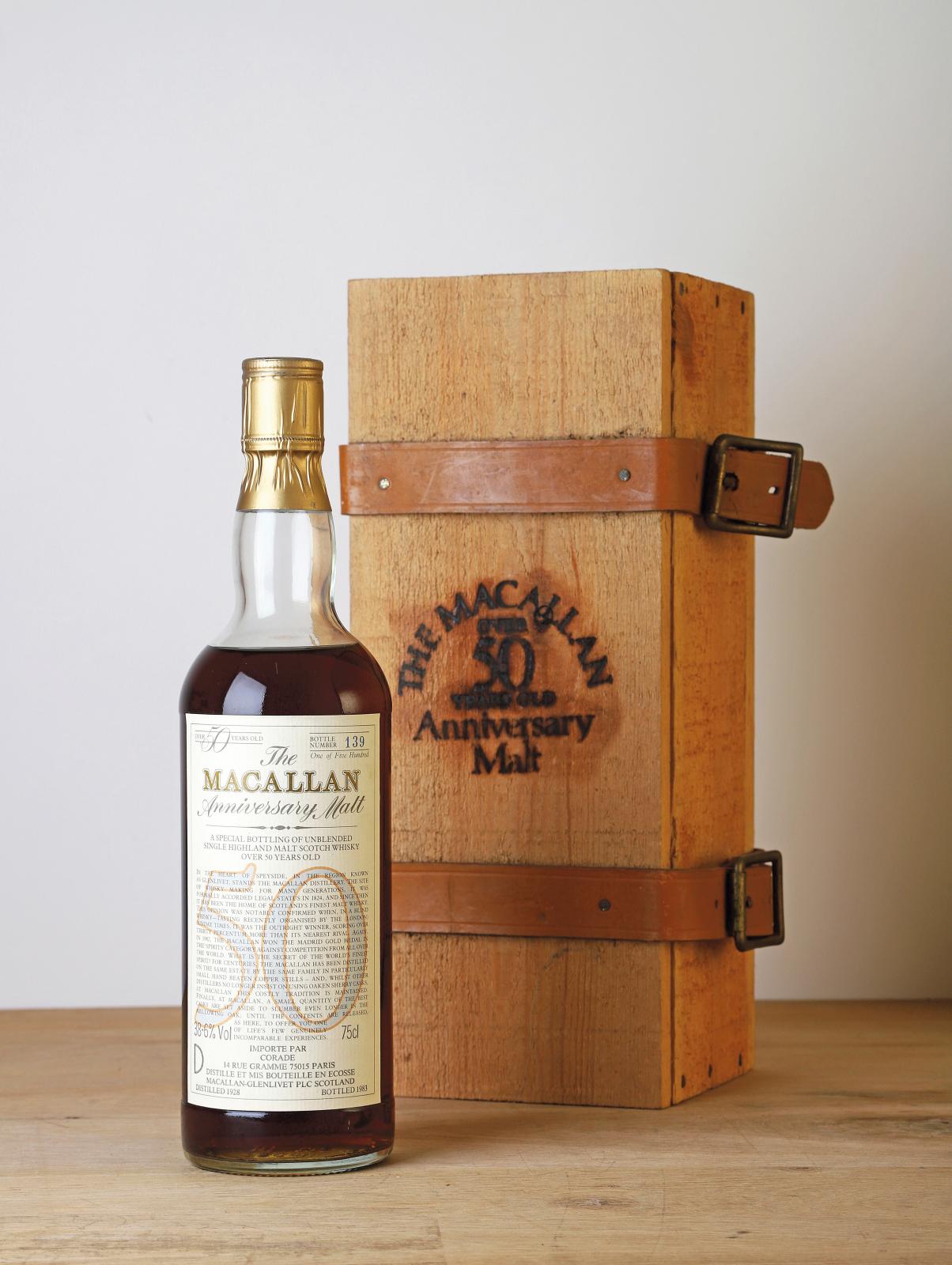 Macallan, un whisky en or