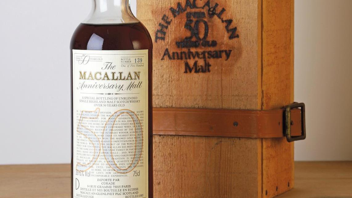   Macallan, un whisky en or