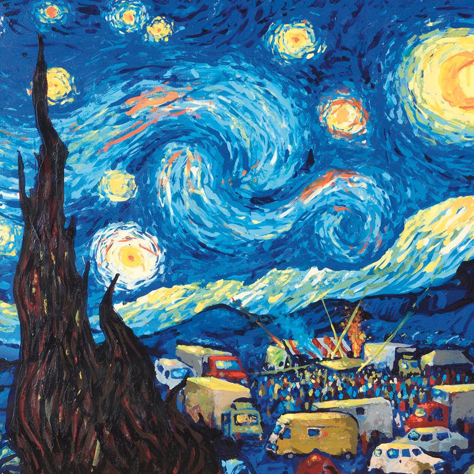 Street Artist Dran: Reviving Van Gogh