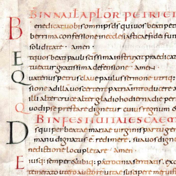 Un manuscrit carolingien