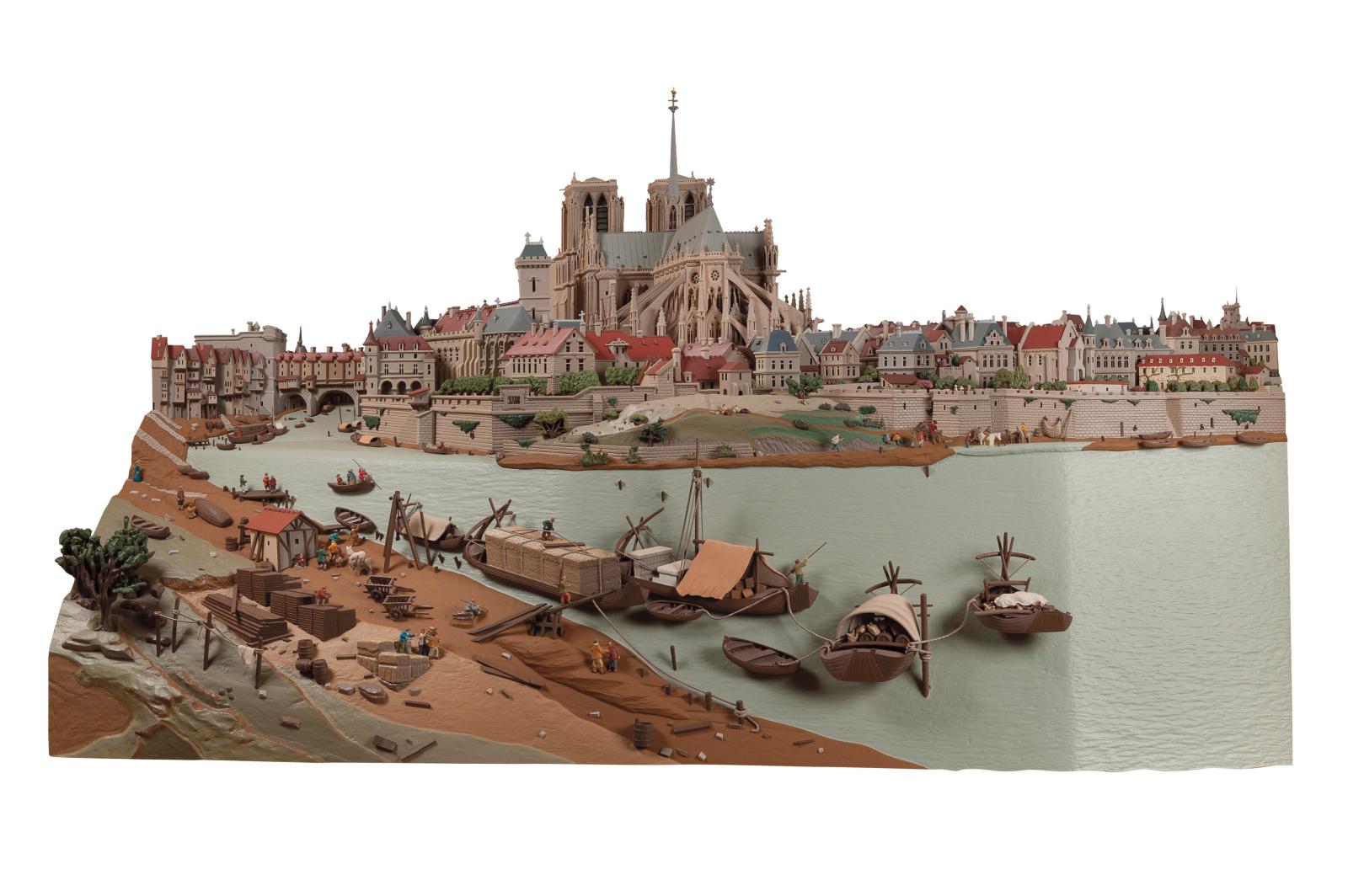  L’île de la Cité à la toute fin du XVIe siècle...