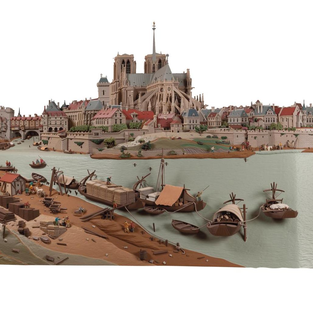  L’île de la Cité à la toute fin du XVIe siècle...