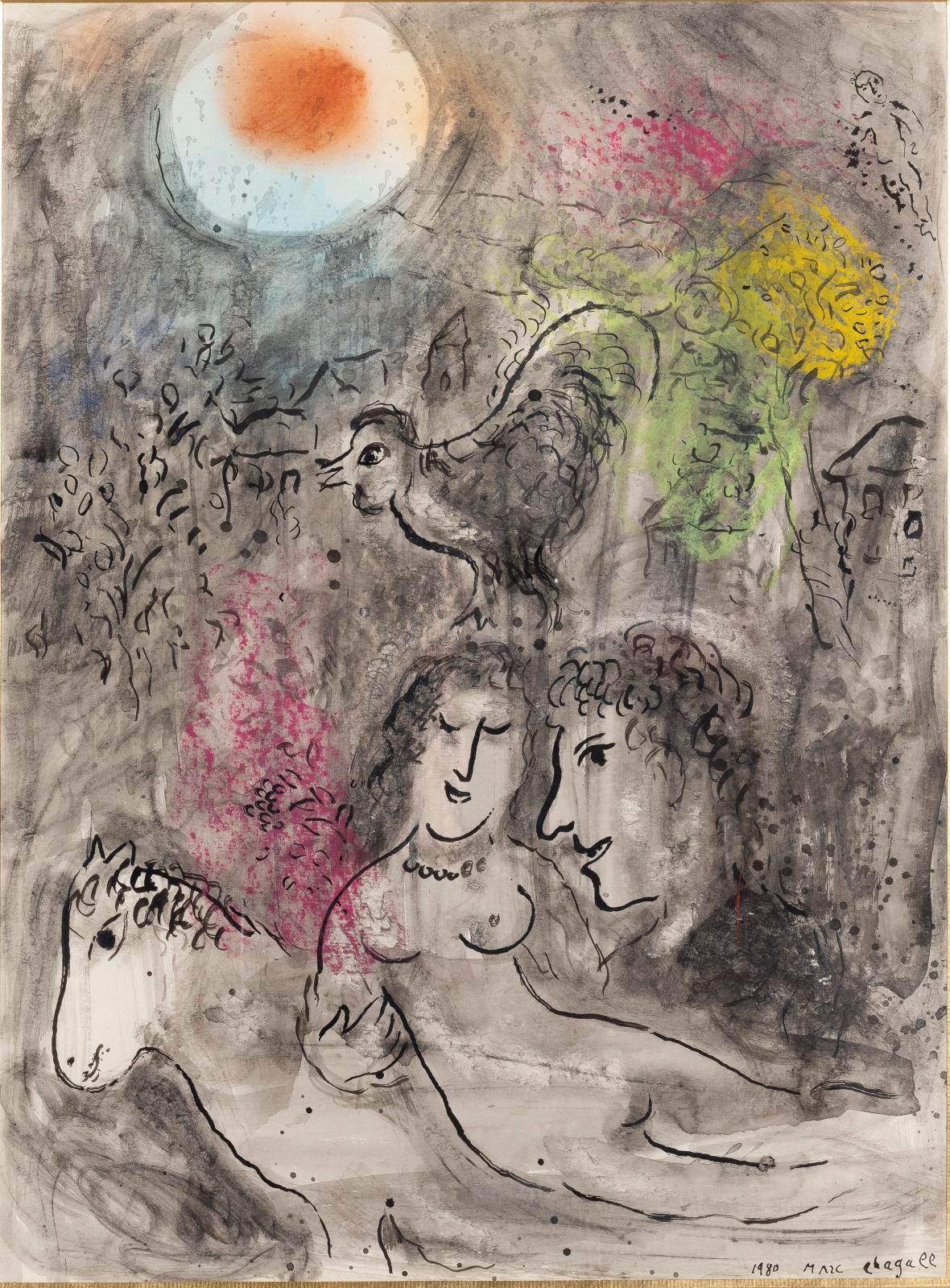 Marc Chagall et Jacques-Émile Ruhlmann