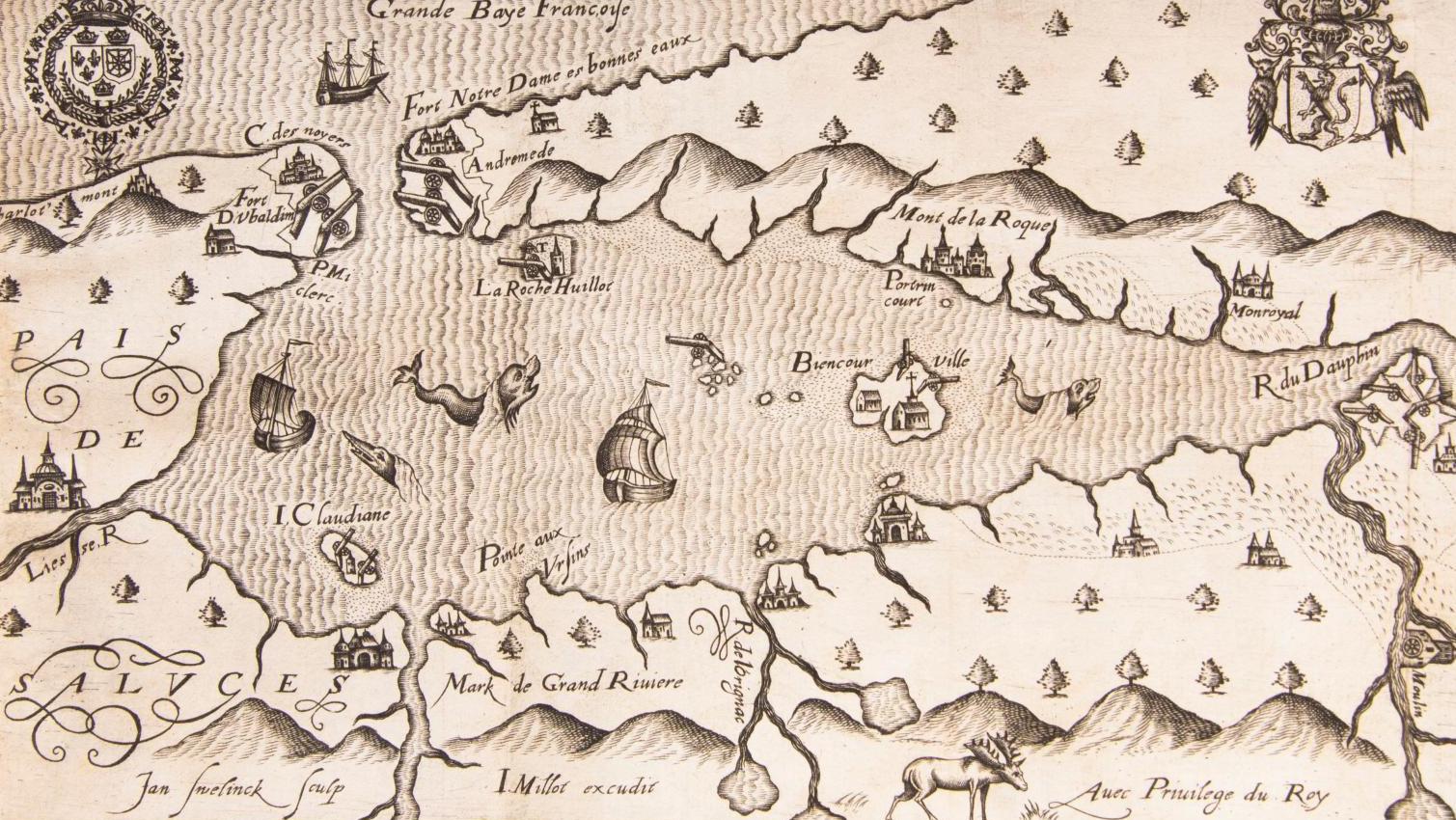 Marc Lescarbot (1570-1641), Histoire de la Nouvelle France, contenant les navigations,... Aux Indes occidentales, la Nouvelle France 